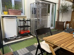 Terrace at EnVie Vegan in Geneva