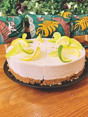 Le No-Cheesecake au citron at EnVie Vegan in Geneva