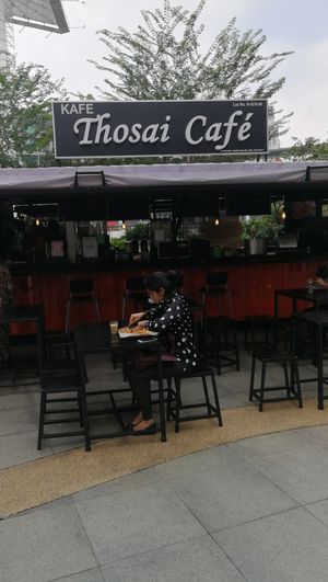 how it looks like at Thosai Cafe in Petaling Jaya
