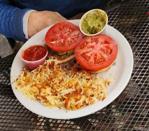 Vegan Benedict at SunRise Cafe in Hilton Head Island