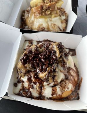 Cookie Monster !  at Cinnaholic in Gilbert