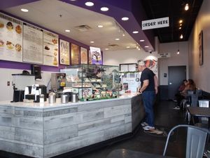 Inside at Cinnaholic in Gilbert