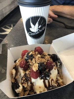 Sooo yummy! Better than Cinnabon! at Cinnaholic in Gilbert