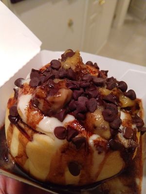 Cookie Dough Roll at Cinnaholic in Gilbert