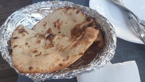 Vegan roti at Sargun Indian Tandoori in Bendigo