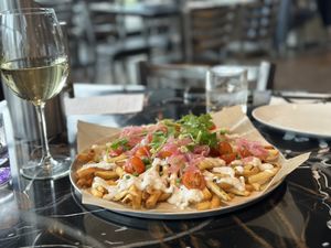 Street fries - SO good 😈  at BLAKE in Canmore