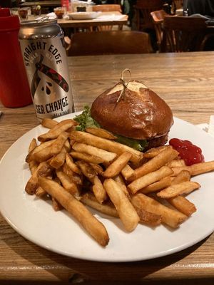 Kimchi Burger at BLAKE in Canmore