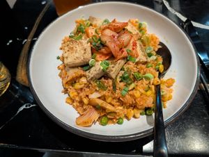 Kimchi Fried Rice at BLAKE in Canmore