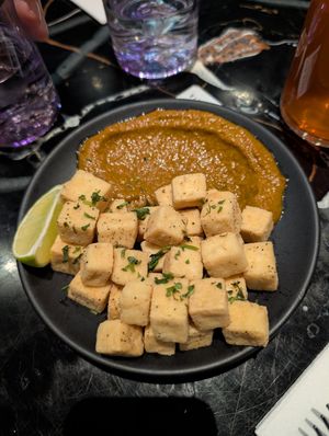 Fried Tofu at BLAKE in Canmore
