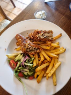 Inside vish at Tansy's Pantry in Godshill