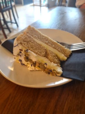 Lemon cake at Tansy's Pantry in Godshill