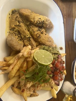 Seitan wings  at Tansy's Pantry in Godshill