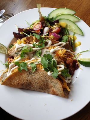 Tacos at Tansy's Pantry in Godshill