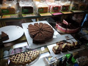 Cakes & fudge collection at Tansy's Pantry in Godshill