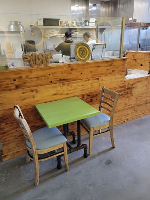 Seating at Hijo De Su Madre in Los Angeles