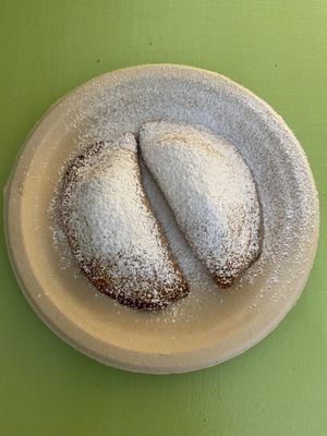 Sweet potato and coconut empanadas desert at Hijo De Su Madre in Los Angeles