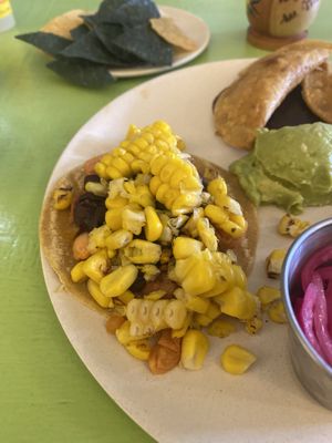 No Stas Cochinita Taco Close-Up  at Hijo De Su Madre in Los Angeles