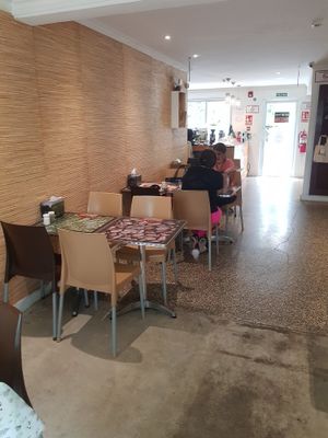 Inside at Boquete Bakery Cafe in Panama City