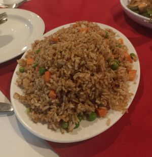 Fried Rice with Vegetables (no egg) at Lung Fung in Panama City