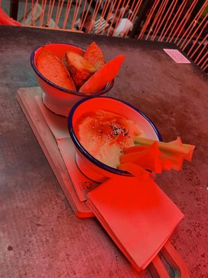 Hummus  at Sala Equis in Madrid