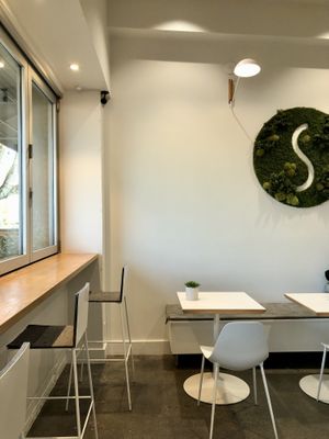 Front interior  at Sano Cafe in Mercer Island