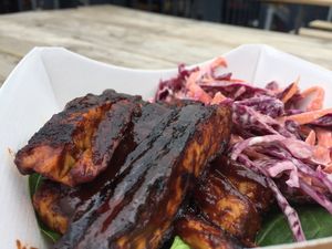 BBQ ribs - from Social Meda at Soul Shack Vegan Grill in Newcastle Upon Tyne