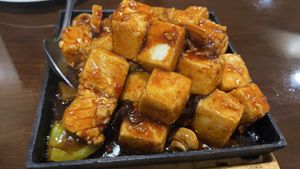   at Vege Valley Restaurant in San Gabriel