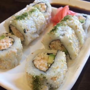 California Roll at Vege Valley Restaurant in San Gabriel