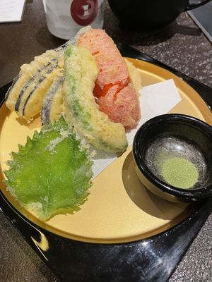 Tempura   at Shaw's Sushi Bar & Dining in Fujikawaguchiko