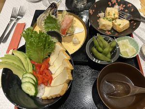   at Shaw's Sushi Bar & Dining in Fujikawaguchiko