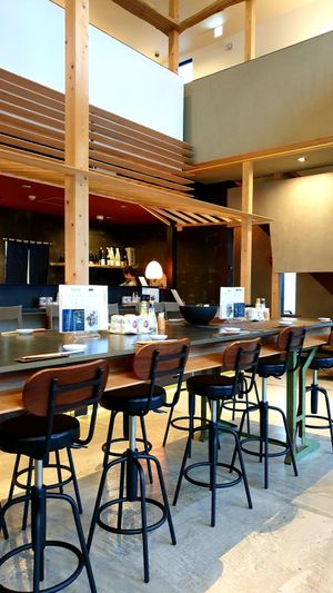 Interior at Shaw's Sushi Bar & Dining in Fujikawaguchiko