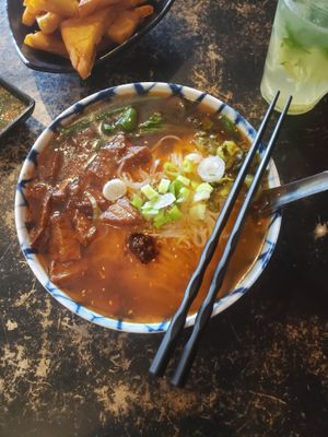 Shan noodles at Urban Burma in Aurora