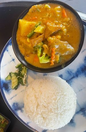 Vegetable Curry  at Urban Burma in Aurora