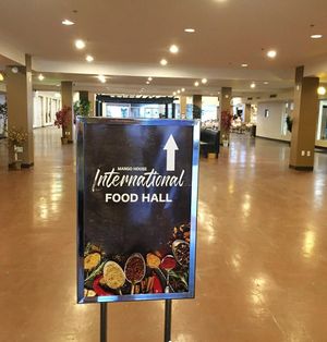 Urban Burma is located inside a Food Hall with other international restaurants owned and operated by refugees and immigrants.  at Urban Burma in Aurora