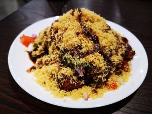 Samosa Chaat at Dosa Plaza in Perth