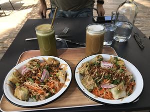 Bo Bun plates v yummy  at SLOW in Soorts-hossegor