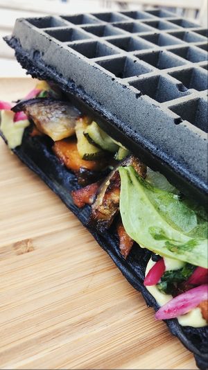 Inside the magical waffle  at SLOW in Soorts-hossegor