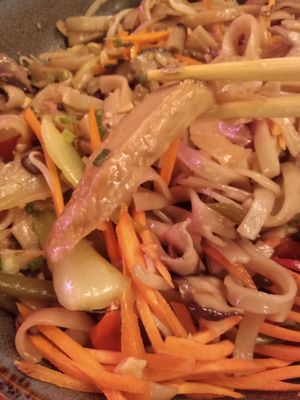 Vegan chicken  at Hanoi Ca Phe in Velizy-villacoublay