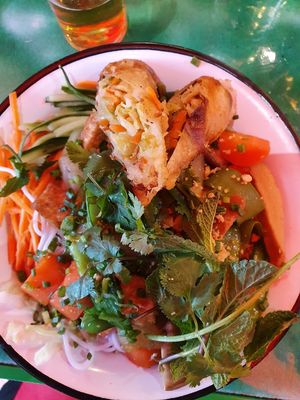 Vegan bo bun at Hanoi Ca Phe in Velizy-villacoublay