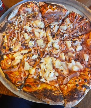 Vegan Hawaiian Pizza   at Tin Pan Alley Foodsmiths in Upwey