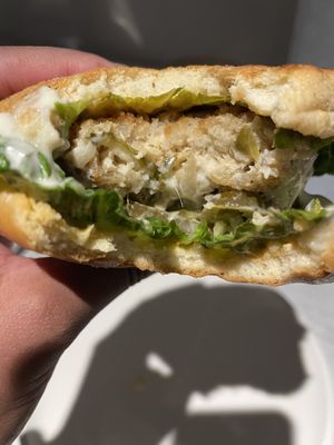 no chick burger at Mood in Watford