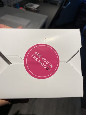 packaging at Mood in Watford