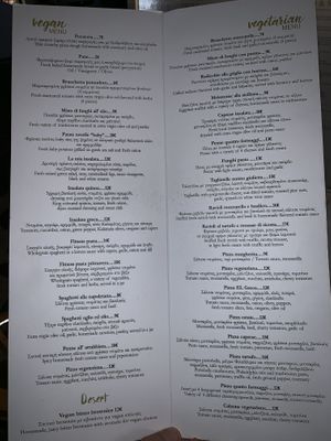 You have to ask for the vegan & vegetarian menu but it has many options! at d'Angelo in Mykonos
