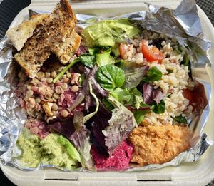 Mixed salad   at Super Donkey in Belgrade