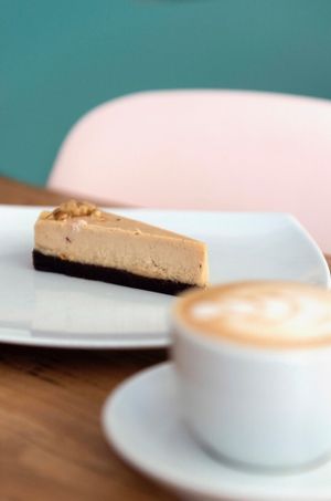 Raw cake  at Super Donkey in Belgrade