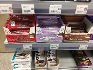 Vegan chocolate bars! at Netto in Husavik