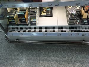 Vegan cheese section! at Netto in Husavik