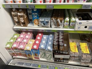 Vegan milk  at 10-11 in Reykjavik