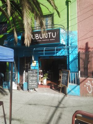 This is how it looks from outside! at Ubuntu in Valparaiso