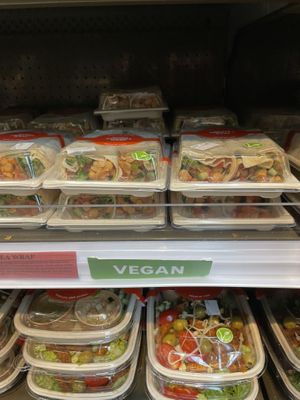 Chickpea wrap  at KEF - Mathús in Keflavik